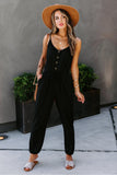 Pocketed Knit Jumpsuit
