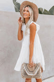 Pocket Tiered Ruffled Mini Dress