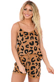 Leopard Tank Lounge Set