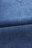 Medium Wash High Rise Distressed Skinny Jeans