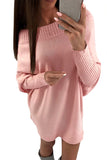 Stylish Long Sleeve Baggy Sweater Dress
