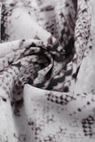Wild Snake Print Shirt with Pockets