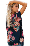 Amaryllis Floral Twist Top
