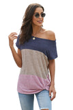 Color Block Twist Tee