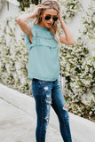 Flutter Ruffled Top