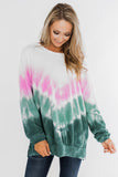 Ombre Tie Dye Pullover Top