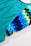 Print Insert Racerback Tankini Set