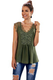 From A Dream Lace Tank Top with Vest