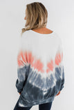 Ombre Tie Dye Pullover Top