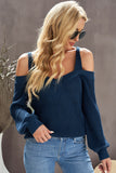 Dew Shoulder Juliette Knitted Sweater