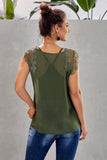 From A Dream Lace Tank Top with Vest