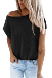 Pocketed Tee with Side Slits