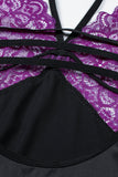 Lace Spice Satin Babydoll with Slit