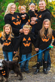 Kids' Halloween Pumpkin Ghost Graphic Pullover Hoodie
