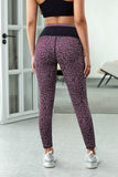 Mocha Leopard Print Active Leggings
