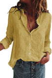 Textured Solid Color Basic Shirt