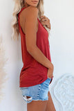 Button Loose Tank Top