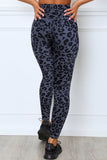 Charcoal Leopard Sports Bra and Legging Set