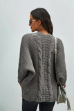 Chunky Knit Solid Cardigan with Pocket