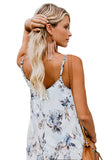 Floral Print Button Up Tank Top