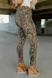 High Waist Ripped Skinny Jeans