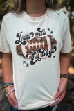 Rugby Stars Letter Graphic Print Crew Neck T Shirt