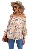 Off The Shoulder Smocked Floral Top