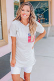 Only In America Pocket Striped T-shirt
