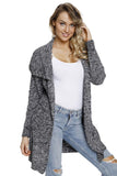 Chunky Long Cardigan with Side Pockets