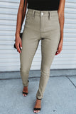 Casual Stretch High Waist Skinny Pants