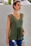 From A Dream Lace Tank Top with Vest