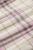 Pocketed Button-up Long Sleeve Plaid Jacket