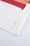 Crew Neck Colorblock Stripes Tank Top