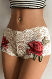 Lace Floral Embroidery Panty