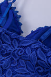 Deep V Lace Bralette Crop Top