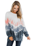 Ombre Tie Dye Pullover Top