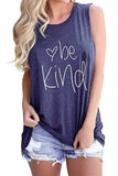 Be Kind Wine Tank Top