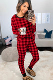 Plaid Two Pieces Loungewear