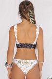 Print Knot Keyhole Bikini