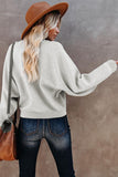 Crew Neck Raglan Sleeve Sweatshirt