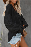 Rekindle Eyelet Button Top