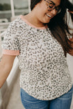 Trim Leopard Tee