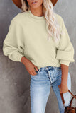 Crew Neck Raglan Sleeve Sweatshirt