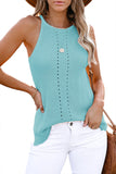Keyhole Knit Tank Top