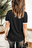 Plant Graphic Print Short Sleeve T Shirt