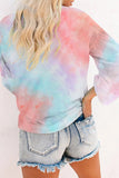 Tie-dye Knit Sweatshirt