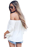 Off The Shoulder Knot Front Top