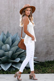 Keyhole Knit Tank Top