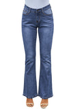 Wash Vintage Wide Leg Jeans