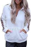 Detail Zip Collar Sweatshirt
